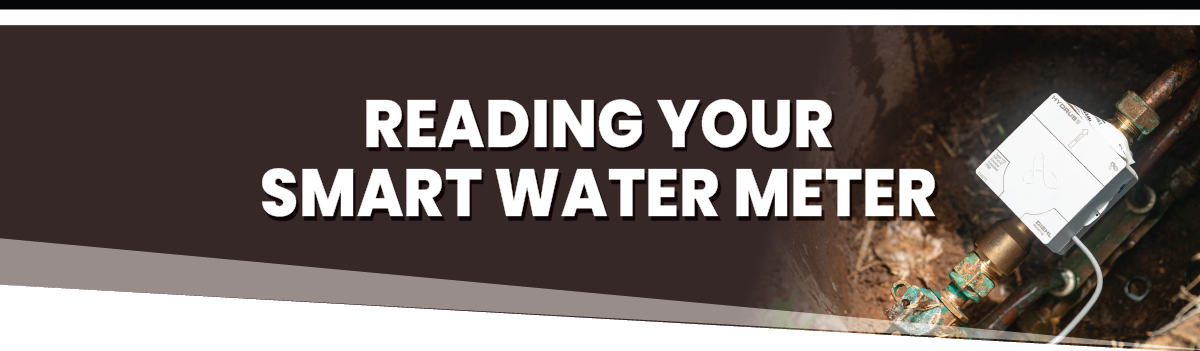 How to read your smart water meter